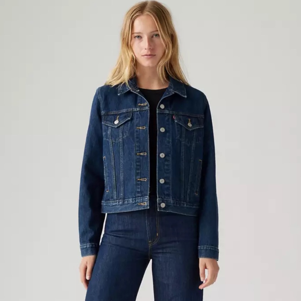 NWT-Levi’s Original Trucker Jean Jacket - Picture 13 of 13